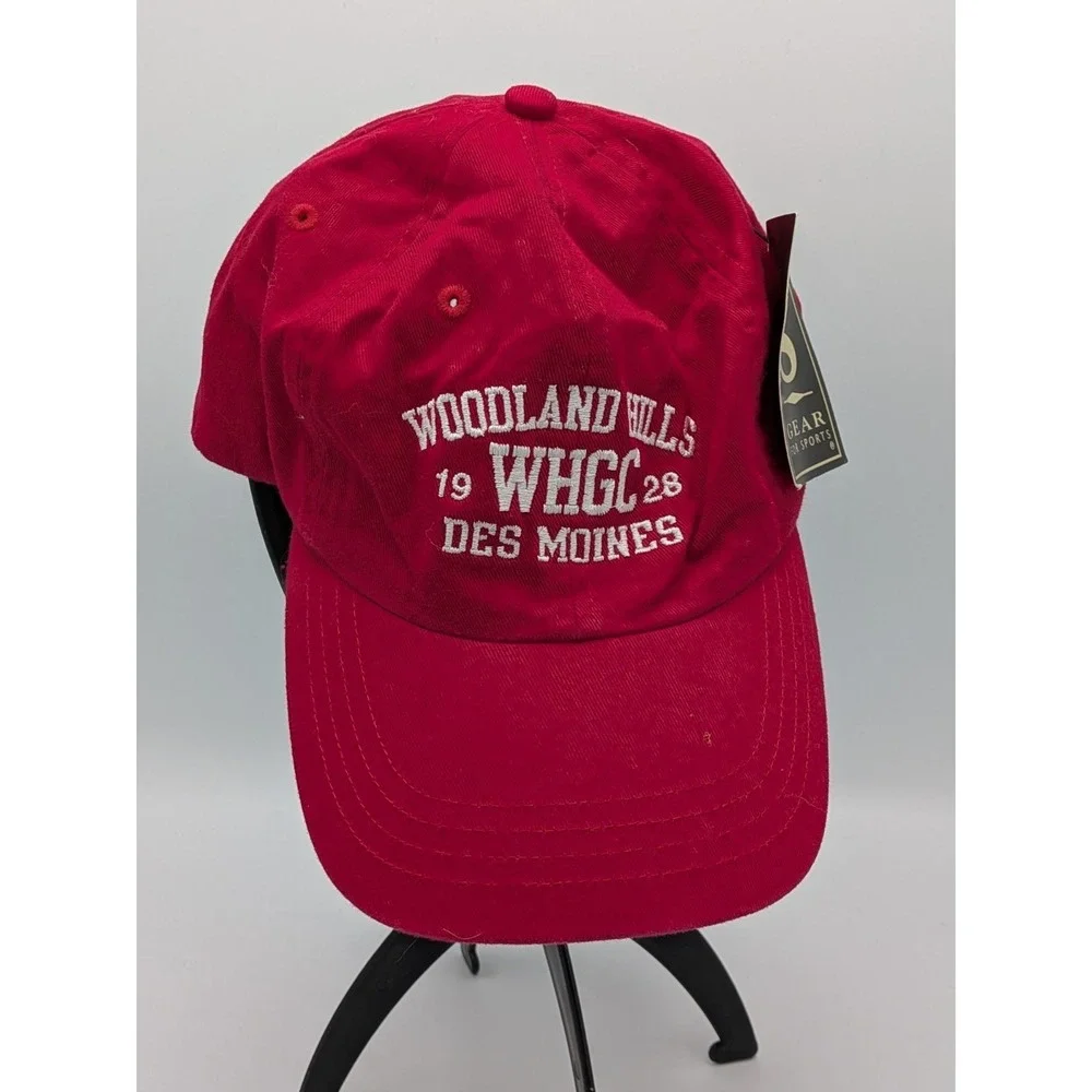 Gear‎ For Sports Golf Hat - Red - Woodland Hills GC Iowa OSFM NWT
